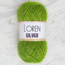 Loren Silver Yeşil El Örgü İpi - RS0047 - 34099