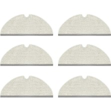 Yumuşak ve Dayanıklı 6'lı Fiber Mop Paspas Seti, Temizlikte Kolaylık Sağlar