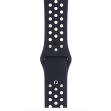 Piyasa Sepeti Apple Watch Series 4 40 MM Fileli Kordon Lacivert-Siyah