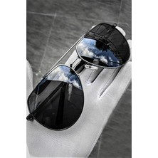 Siyah Erkek Güneş Gözlük Polarize Cam