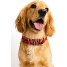 She Sells El Yapımı Dayanıklı ve Sağlıklı Çok Renkli Paracord Nazar Boncuklu Kedi & Köpek Kolyesi