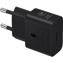 Samsug EP-T2510 Type C Hızlı Şarj Adaptörü (25W) - Siyah