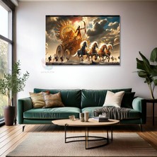 Kanvas Tablo Yüksek Kaliteli Kanvas Duvar Tablosu Antik Hindistan Yeni Ev Hediyesi Ev Dekorasyon