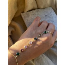 Renkli Taşlı Yuvarlak Şahmeran