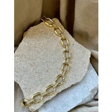 14K Taşlı Dizili Bileklik