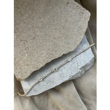 Taşlı Ince Bileklik