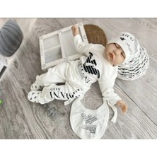 Baby Marka Desen baskılı Beşli Set Unisex 0-6 Ay