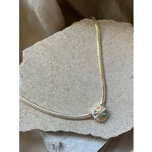 Taşlı Kuzey Yıldızı Uçlu Kolye