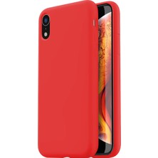 Piyasa Sepeti Apple iPhone XR İnce Mat Silikon Kılıf Kırmızı