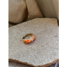 Turuncu Mineli Yüzük
