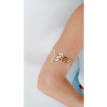V Model Gold Renk Pazu Bileklik