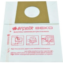 Kahverengi Süpürge Kağıt Torbası Paket 10 Adet, Uyumlu ve Dayanıklı