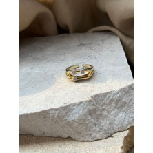 Yüzük Taş Desenli