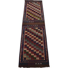 El Dokuma Yöresel Çumra Konya Yolluk Yün Kilim 6334