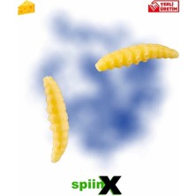 Spıınx Larva Silikon Yem 35MM 14LÜ Peynir Aromalı Renk: Chesee