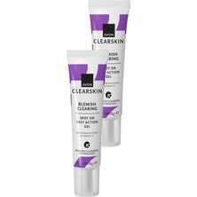 Clearskin Sivilce Lekesi Görünümünü Düzgünleştirmeye Yardımcı Jel 15ML Ikili Paket