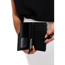 Just Polo Kadın Cüzdan 20 Kart Bölmesi Kağıt & Bozuk Para Bölmesi