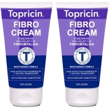 Topricin Fibro Krem Sırt Kas Eklemleriniz Fıtığınız Bel Bacak Vucut Agrı Kremi 50 ml 2 Adet