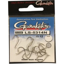 Gamakatsu LS-5314N No:8 Nikel Olta Iğnesi 12ADT
