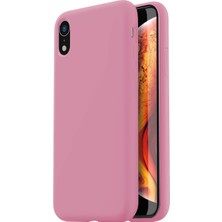 Piyasa Sepeti Apple iPhone XR İnce Mat Silikon Kılıf Pembe