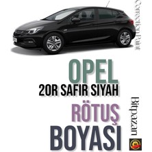 Opel Astra, Corsa, Insignia, Zafira - 20R Black Saffire , Safir Siyah | Rötuş Boyası 25ML