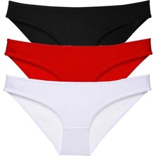 3 Adet Süper Eko Set Likralı Kadın Slip Külot 535