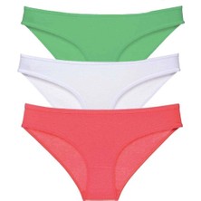3 Adet Süper Eko Set Likralı Kadın Slip Külot 546