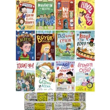 Sıfır Kural Sınıfı+Muhtarın En Değerli Eşyası+Ne Işim Var+Hayal Kaşifi 12 Kitap Set + Cetvel