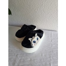 Kadın Kedili Peluş Rahat Ev Terliği 25BNT133