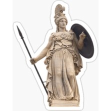 Athena Sticker Yapıştırma Etiket 19CM