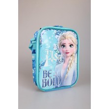 "dekomus Cep Defteri Hediyeli" Yeni Sezon Lisanslı Elsa Frozen Beslenme Çantası