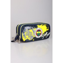 "dekomus Cep Defteri Hediyeli" Yeni Sezon Lisanslı Fenerbahçe Çift Bölmeli Kalem Çantası 1907