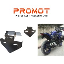 Motosıklet Plakalık Yamaha R25 Katlanır Plakalık Sinyal Bağlantılı 2014 / 2024 Uyumlu