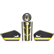 Motosıklet Tank Pad Tvs Raıder Uyumlu Model 08
