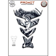 Motosıklet Tank Pad Her Motora Uyumlu Tank Pad 024