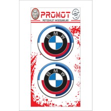 Bmw 3D Damla 2 Li Sticker Logo 2