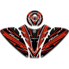 Motosıklet Tank Pad Yamaha R25 (2019/2024) Uyumlu Model 12