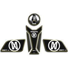 Motosıklet Tank Pad Mondıal Drift L 125 Uyumlu Model 03