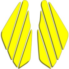 Motosıklet Depo Yan Pad Parçalı Her Motora Uyumlu 010