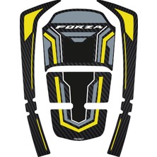 Motosıklet Tank Pad Honda Forza Tank Pad (2018/2024) Uyumlu 04