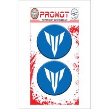 mt 3D Kabartmalı Damla Logo Sticker 5cm 07