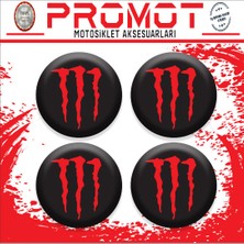 Monster Tasarımlı Koruma Takozu Logosu 4