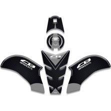 Motosıklet Tank Pad Honda CB250R Tank Pad Set (2018/2024) Uyumlu 04