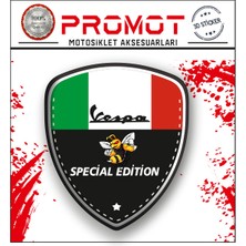 Vespa 3D Sperlik Sticker 2