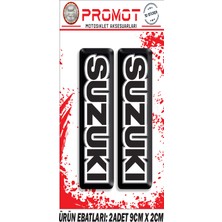 Suzuki Ön Maşa 3D Kabartmalı 2'li Damla Sticker 004