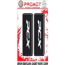 Pcx 125-150 Ön Maşa 3D Kabartmalı 2'li Damla Sticker 2