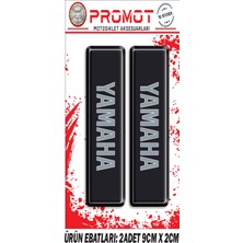 Yamaha Ön Maşa 3D Kabartmalı 2'li Damla Sticker 04