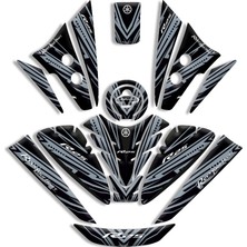 Motosıklet Tank Pad Yamaha R25 Full Set (2019/2024) Uyumlu 15