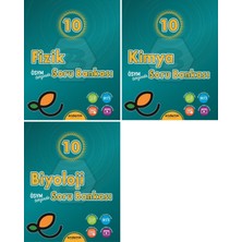 Endemik 2026 10. Sınıf Fizik + Kimya + Biyoloji Soru Seti 3 Kitap Güncel Müfredat