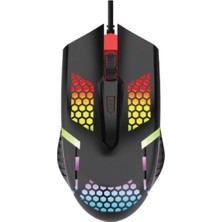 Tm-15 USB Rgb Aydınlatmalı Kablolu Gaming Oyuncu Mouse